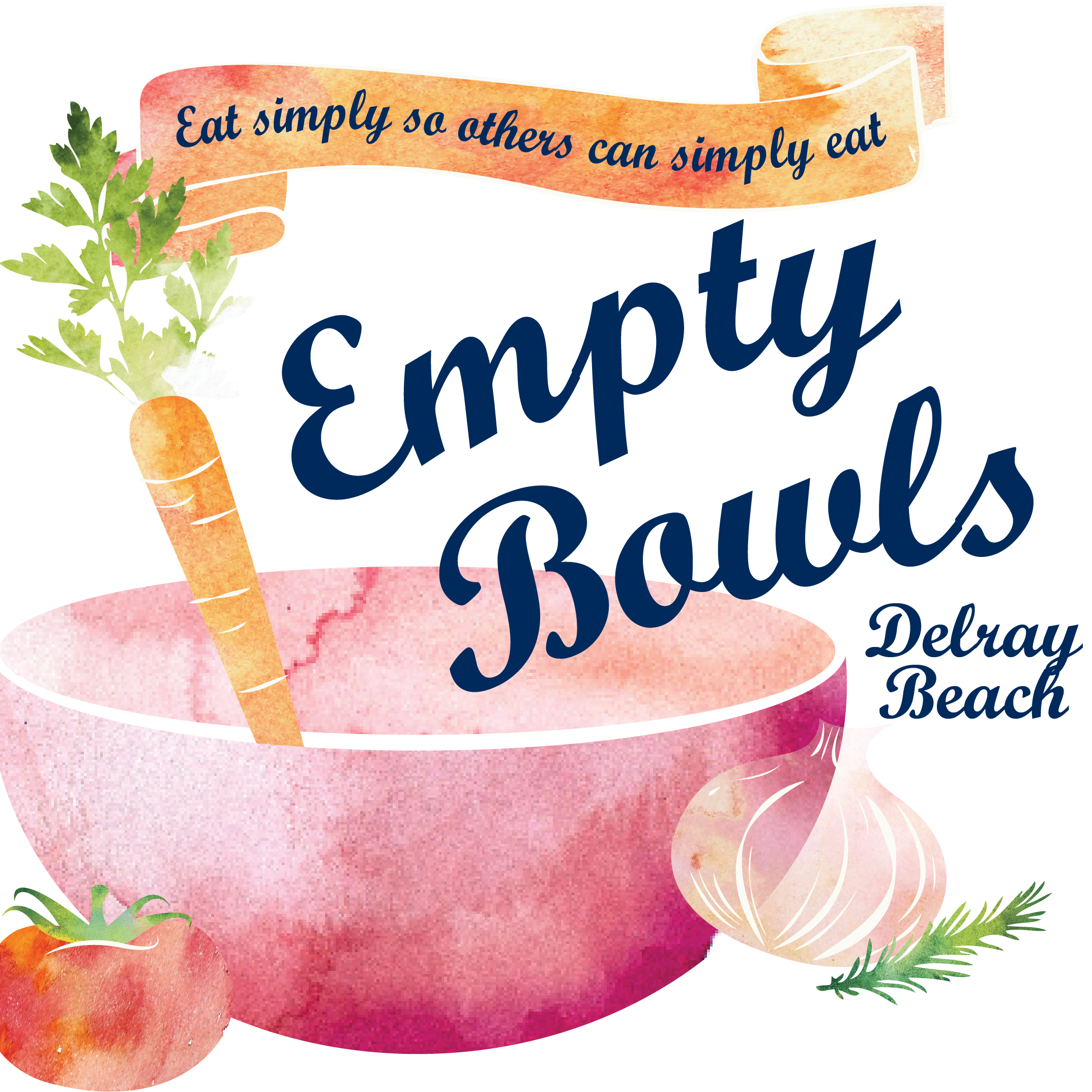 Sponsorships -  2027 Empty Bowls Delray Beach, PBC Food Bank - logo